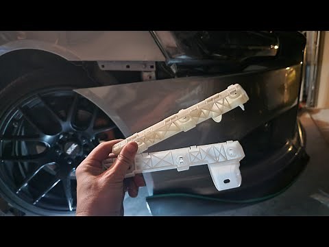 How to fix sagging Mitsubishi Lancer bumper