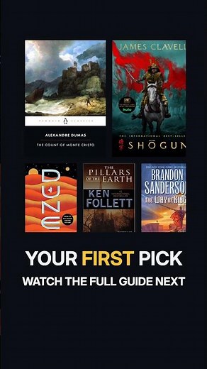 Start Here: Epic Books That Feel Like Movies
