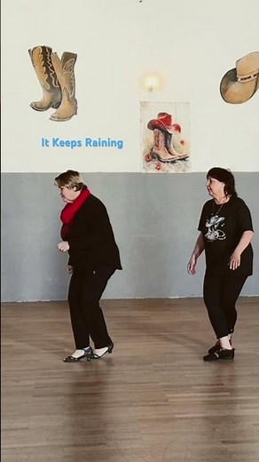 Clip It Keeps Raining Beginner Linedance #beginners #beginner #anfängerlinedance #deutsch