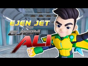 Ejen Jet | Ejen Ali Musim Ke-2 | Seni Tanah Liat Polimer / Polymer Clay