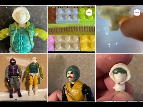 moulding/casting a GI Joe figure. Part 1