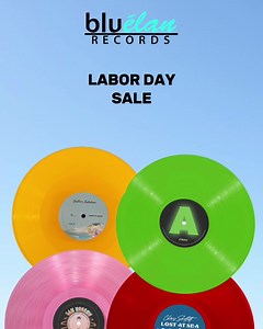 Celebrate Labor Day and save 33-1/3% when you order any vinyl from the Blue Élan and Hardcharger Records stores now through Monday, September 2nd! | Blue Élan Records