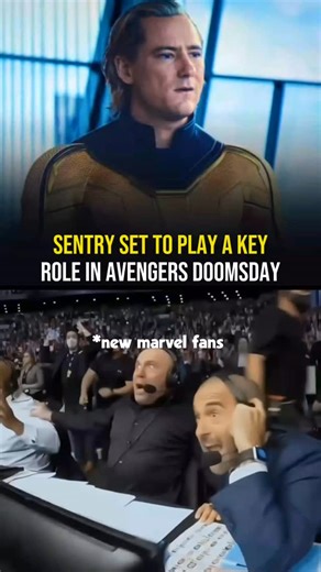 Entertainment on Instagram: "Reports suggest that Sentry will have a major narrative role in Avengers Doomsday, positioning him as one of the most powerful and dangerous figures in the upcoming Marvel storyline. Insiders indicate that Marvel plans to explore Sentry’s unstable nature and god level powers, making him central to the film’s conflict rather than a side character. With Doomsday expected to focus on large scale destruction and moral dilemmas, Sentry’s presence could act as both a world