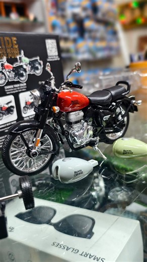Drones of chennai on Instagram: "Royal Enfield Classic 350 115 Scale Licensed MIY Bike Toy - Multicolour Bullet Cruiser Classic 350 - 1:15 Scale Model Experience the charm of the legendary Bullet Cruiser Classic 350 in an exquisitely crafted 1:15 scale model. This officially licensed collectible perfectly replicates the iconic motorcycle with unmatched attention to detail, making it a prized addition to any collection. Key Features: Interchangeable Fuel Tanks: Customize your model with additiona