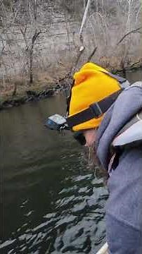 Trout fishing Caney Fork and caught this! #trout #fishing #caneyfork