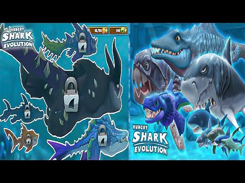 Hungry Shark Evolution 2 (New Game) ALL SHARKS EVOLUTION !!!