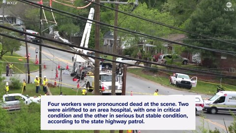 4 dead after dump truck driver strikes crew of utility workers: Police