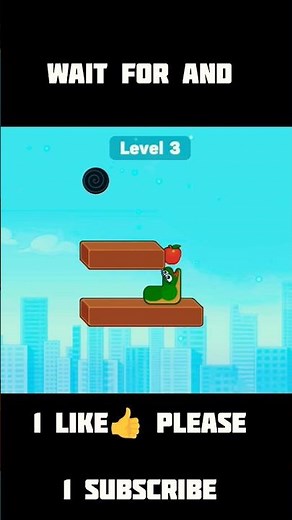 Apple 🍎 Worm 🐛 Gameplay Level 3 Solution 🤯