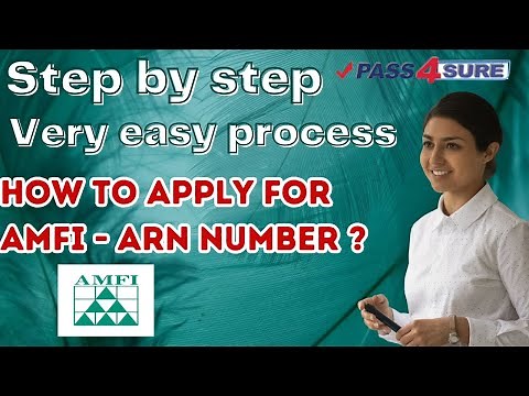 How to Apply for AMFI - ARN Number - Step by Step Very easy process