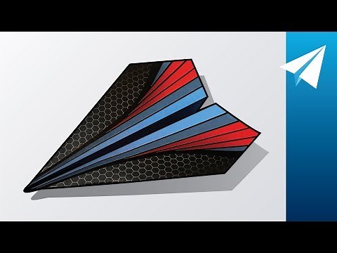 New and Easy Paper Airplane with a Cool Template — Learn How to Make Onslaught
