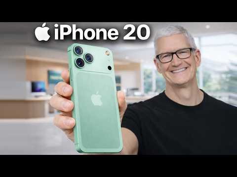 iPhone 20 Pro Max LEAKS! — Apple’s Biggest iPhone REDESIGN in Years!