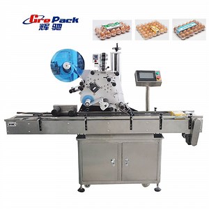 [Hot Item] Automatic Flat Labeling Machine for Flat Top Bottom Side Automatic Top Bottom Labeling Machine for Box