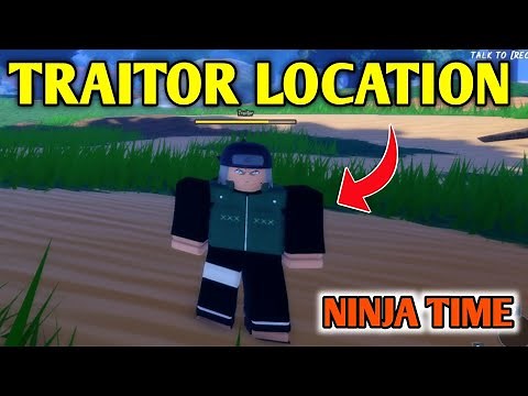 Where To Find Traitor In Ninja Time Roblox | Traitor Location