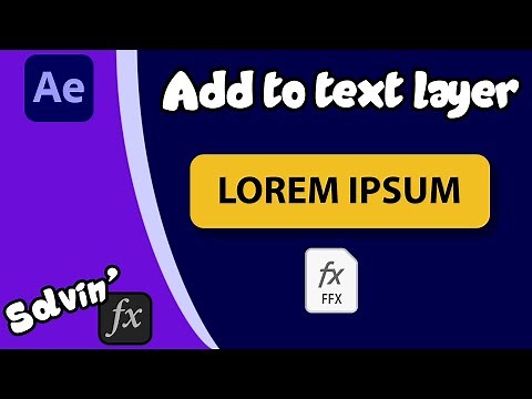 Text Box Background Preset in After Effects