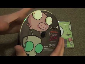 Invader Zim Seasons One and Two (The Complete Series) DVD Unboxing from Amazon