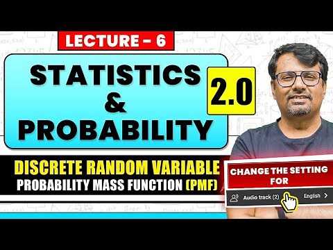Discrete Random Variable & Probability Mass Function | By GP Sir