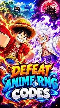 Defeat Anime RNG Codes || How to Redeem Codes in Defeat Anime RNG?