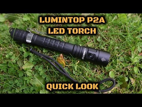 Lumintop P2A Dual Power LED Torch: Quick Look