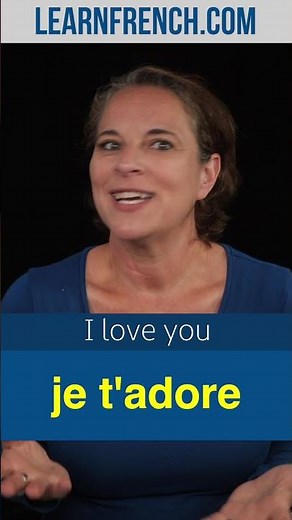 French in Real Life: 5 Ways to say I LOVE YOU in French #Shorts