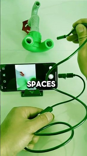 See Inside Walls & Pipes with This Phone Endoscope