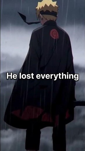 The Main Character Who Lost Everything… 💔 || Boruto ||#Boruto