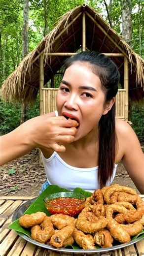 😋 Fried Cow Intestines Sichuan — Rich & Delicious 🤤🌶️