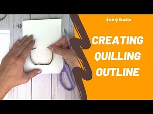 How To Create a Quilling Outline For Your Project | Pumpkin Spice Coffee