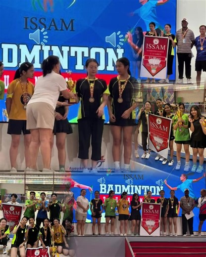 SMASHING SUCCESS! 🏸💥 Huge congratulations to our U15 Boys and U15 Girls Badminton teams for securing a 3rd PLACE finish in the league finals today! 🥉👏 The energy on the court was incredible, and we couldn't be prouder of your sportsmanship and determination. You’ve represented the school with flying colors! A special shout-out to the coaches and parents for the unwavering support. On to the next season! 🏫💚 #TeamISSAM #Badminton #U15 #3rdPlace #SchoolSports