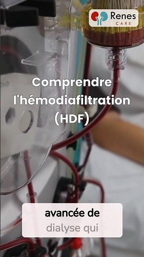 💉✨ Qu'est-ce que l'hémodiafiltration (HDF) ?