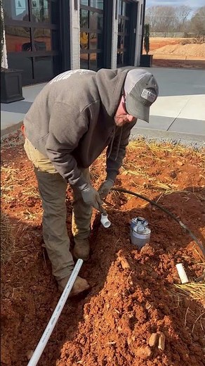 Irrigation swing pipe installation