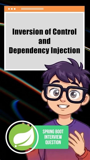 Inversion of Control vs Dependency Injection Explained Simply | Spring Boot Interview Question