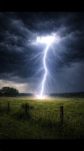 Cow Survives Terrifying Lightning Storm! | Nature’s Shock Moment”