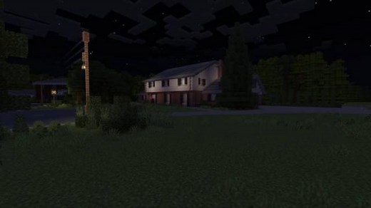 Карта Stranger Things для Minecraft