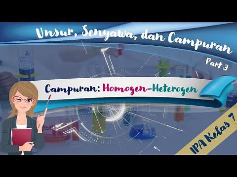 Campuran (Konsep,Campuran Homogen dan Campuran Heterogen) Materi IPA SMP Kelas 7