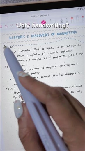 Ugly handwriting? We don’t know her!