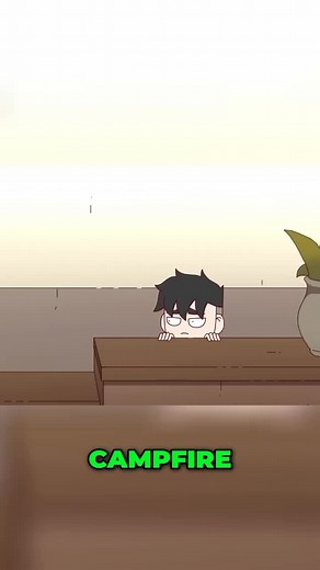 Campfire at Magnifying Glass! #campfire #magnifyingglass #animation