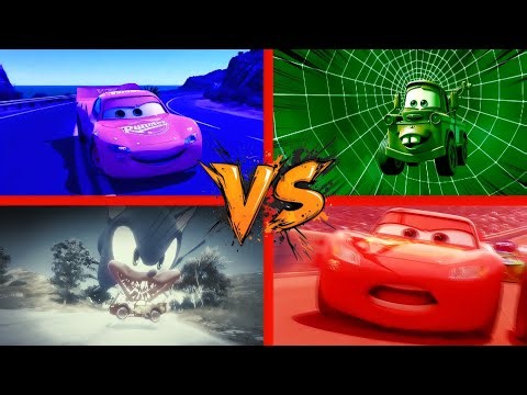 Lightning McQueen's INSANE Race – No One Can Stop Him! 🏁⚡
