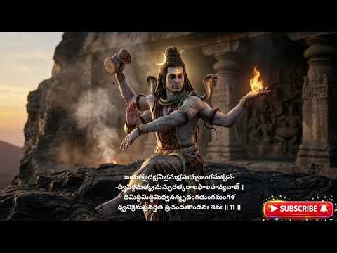 🕉️ Shiva Tandava Stotram – The Most Powerful Chant of Lord Shiva 🔱 | Monday Special