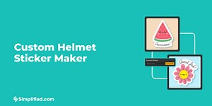 Custom Helmet Sticker Maker: Design Unique Decals