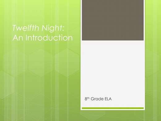 Twelfth Night: An Introduction - SlideServe