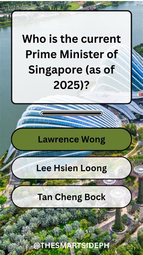 48 reactions · 5 comments | Icons of Singapore Quiz #quiztime #quizchannel #dailyquiz #funquiz #triviatime #quizchallenge #brainquiz #knowledgecheck #smartquiz #quizgame #mindtest #triviafun #quizcontent #questionoftheday #quizmaster #testyourknowledge #quizvideo #learningfun #quizbuzz #quickquiz | The Smart Side PH | Facebook