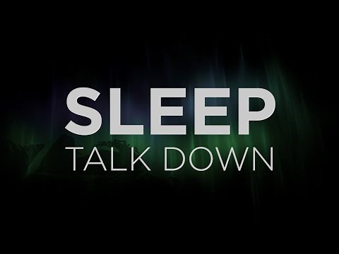 Sleep Talk Down - Female Voice: Fall Asleep FAST - Guided Meditation DARK SCREEN