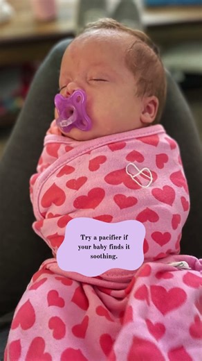 Newborn Sleep Tip - Try a Pacifier