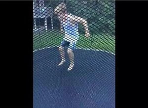 Most Consecutive Front And Back Peanut Rolls On A Trampoline