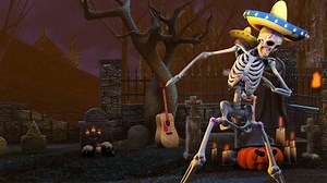 Seamless Animation Mexican Sugar Skeletons Dancing Stock Footage Video (100% Royalty-free) 1015238059 | Shutterstock