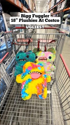 🧸 Bigg Fuggler 18” Plushies At Costco— Hilariously weird and totally lovable!