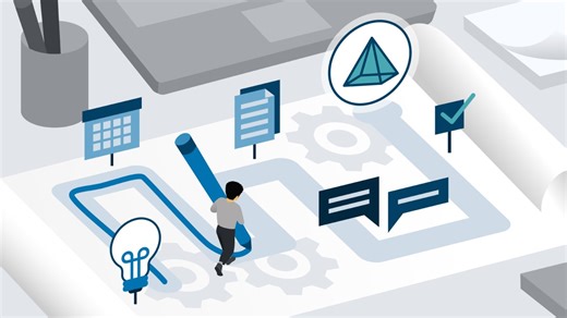 Getting started in building your product roadmap - Product Management: Building a Product Roadmap Video Tutorial | LinkedIn Learning, formerly Lynda.com