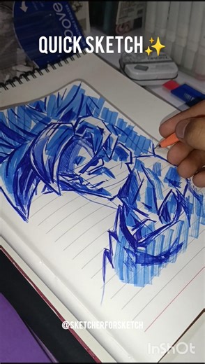 UNBELIEVABLE 😱🔥 I Drew Goku in 60 Seconds — SUPER SAIYAN FINAL REVEAL!⚡👊 #DragonBall #Goku # #Shorts