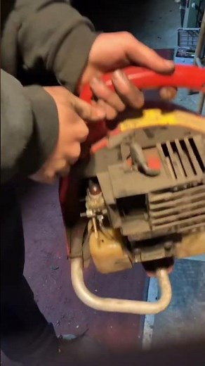 Old homelite leaf blower