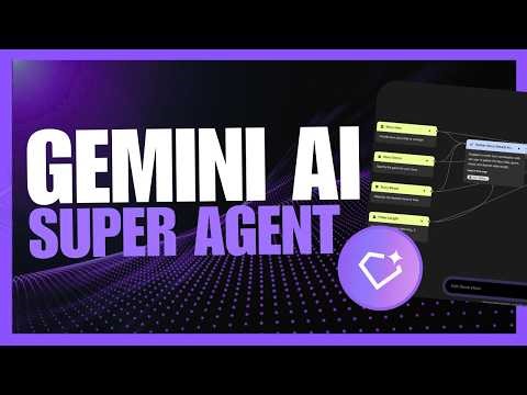 Gemini Super Gems: Google's NEW AI Super Agent! Goodbye N8N! (FULLY FREE AI App Generator) - Opal